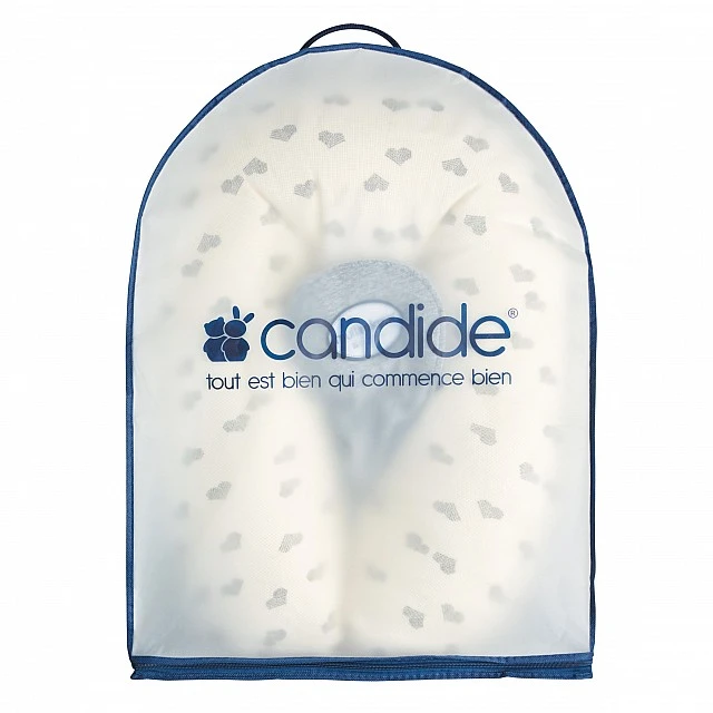 Multirelax Μαξιλάρι μητρότητας και νοσηλείας 3 σε 1 Grey Hearts Candide