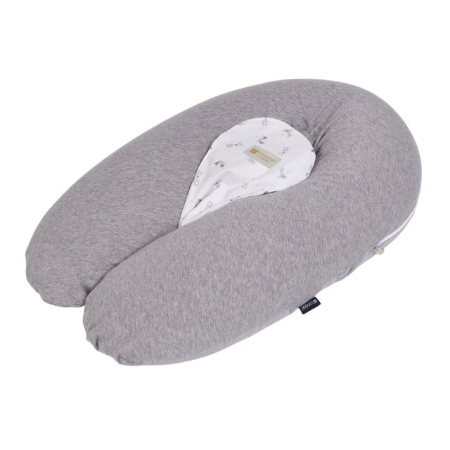 Μαξιλάρι μητρότητας και θηλασμού Multirelax 3 σε 1 Grey Bunnies Candide