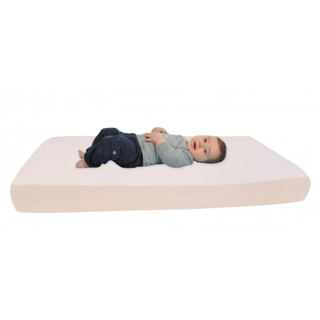 Σεντόνι Με Ελαστικό Ανοιχτό Ροζ 60X120Cm Candide