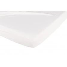 Σεντόνι Με Ελαστικό Λευκό 60X120Cm Candide