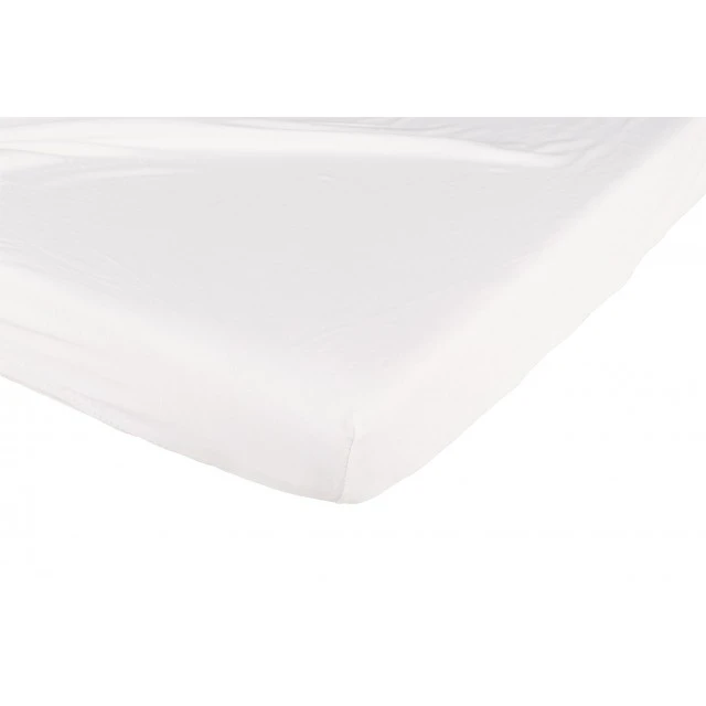 Σεντόνι Με Ελαστικό Λευκό 60X120Cm Candide