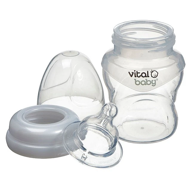 Μπουκάλι βοήθημα σίτισης σιλικόνης 150 ml. Μωρό ζωτικής σημασίας