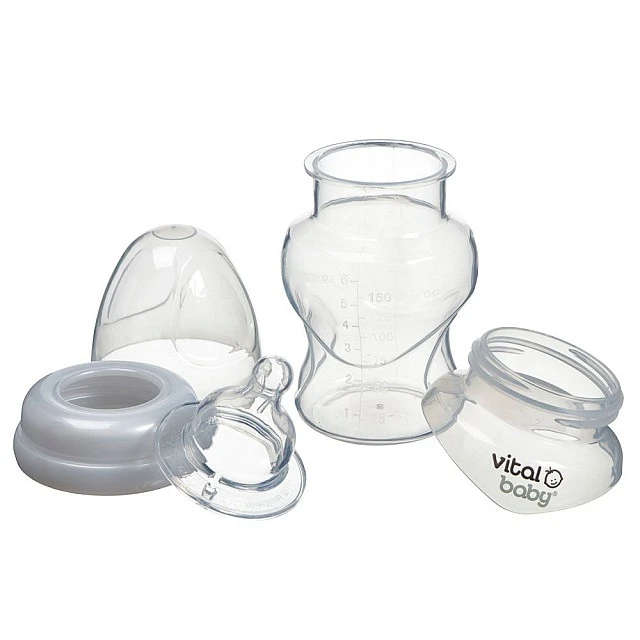 Μπουκάλι βοήθημα σίτισης σιλικόνης 150 ml. Μωρό ζωτικής σημασίας