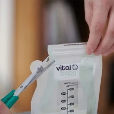 Σακούλες αποθήκευσης μητρικού γάλακτος Vital Baby