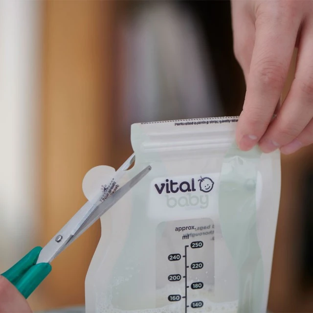 Σακούλες αποθήκευσης μητρικού γάλακτος Vital Baby