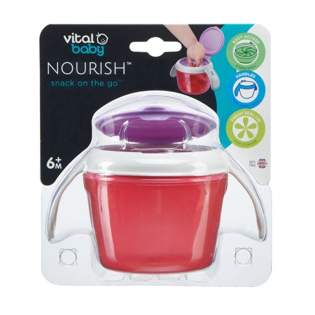 Βολάκι ταΐστρου Vital Baby εν κινήσει