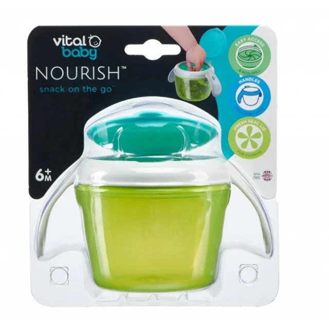 Μπολ χωρίς χυμένο τάισμα Green Vital Baby