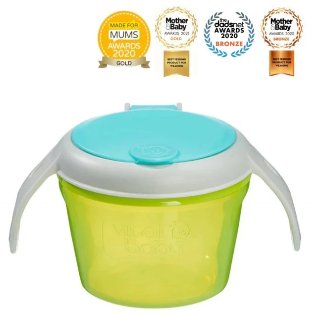 Μπολ χωρίς χυμένο τάισμα Green Vital Baby
