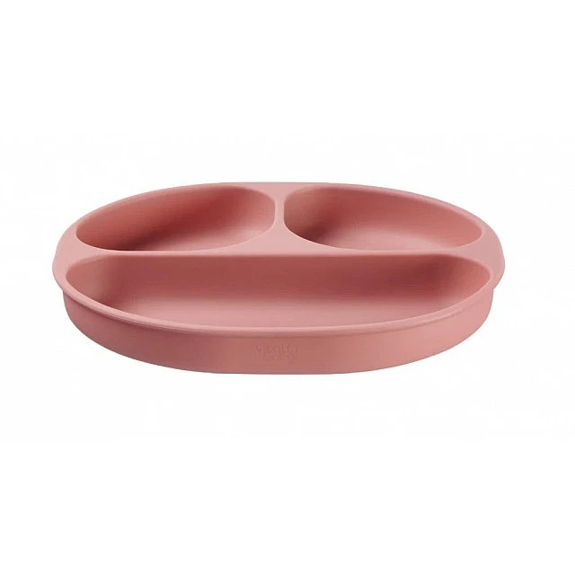 Πλάκα σιλικόνης 4+ Months Pink Vital Baby