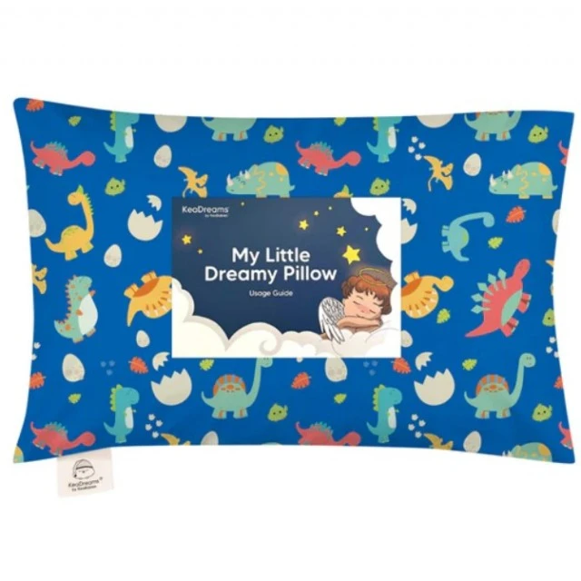 Παιδικό Εργονομικό Μαξιλάρι 33x46cm Blue Dinosaurs KeaBabies