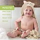 Πετσέτα μωρού με κουκούλα KeaBabies Organic Bamboo Cat