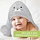 Βρεφική πετσέτα με κουκούλα KeaBabies Organic Bamboo Seal