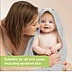 Βρεφική πετσέτα με κουκούλα KeaBabies Organic Bamboo Seal