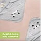 Βρεφική πετσέτα με κουκούλα KeaBabies Organic Bamboo Seal