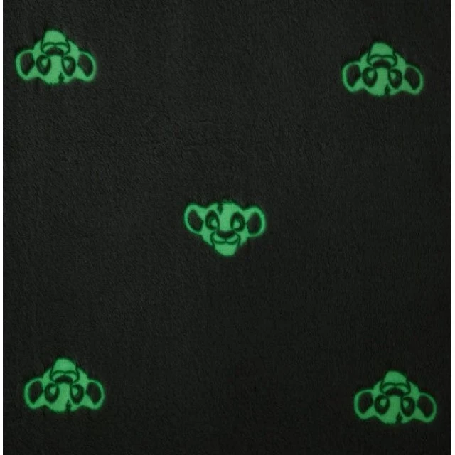 Βρεφική κουβέρτα Glow In The Dark 75x100 cm Lion King Babycalin
