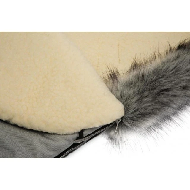 Χειμερινός μάλλινος σάκος Eskimo Grey