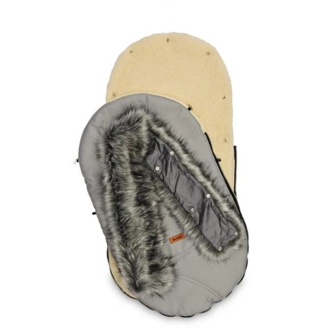 Χειμερινός μάλλινος σάκος Eskimo Grey