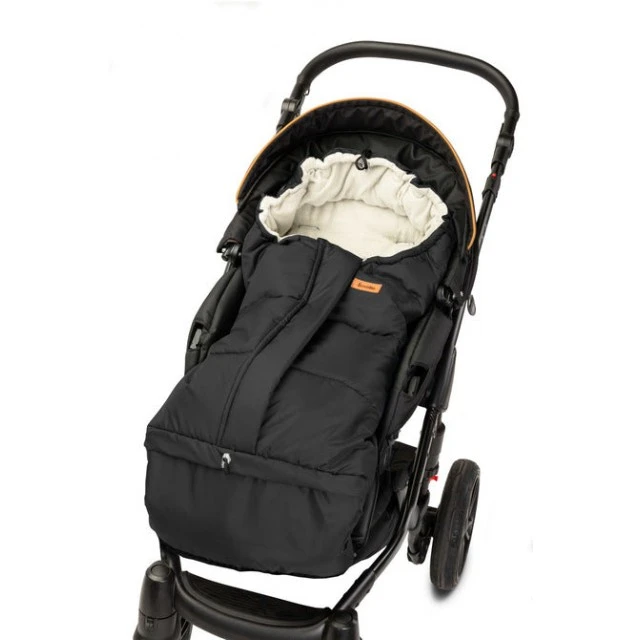 Τσάντα Winter Fleece Combi 3 σε 1 Μαύρο/Μπεζ