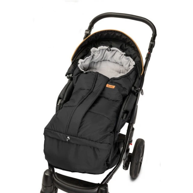 Τσάντα Winter Fleece Combi 3 σε 1 Μαύρο/Γκρι