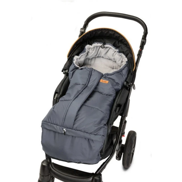 Τσάντα Winter Fleece Combi 3σε1 Γκρι/Γραφίτη