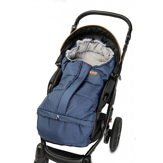 Winter Fleece Combi Bag 3in1 Grey/Navy