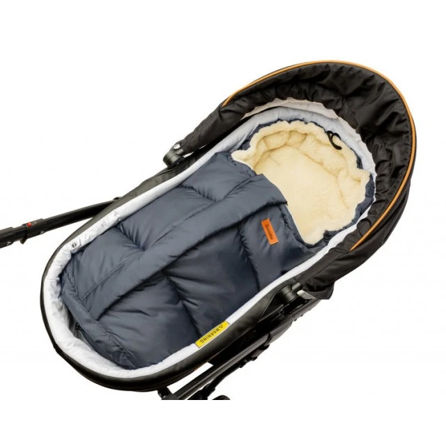 Winter Wool Sack Combi 3 σε 1 Γραφίτης
