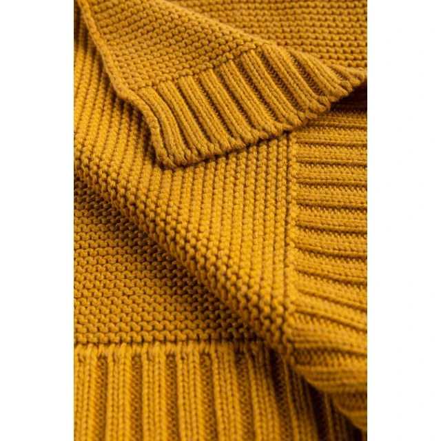 Κουβέρτα Bamboo And Cotton Mustard 100x80cm