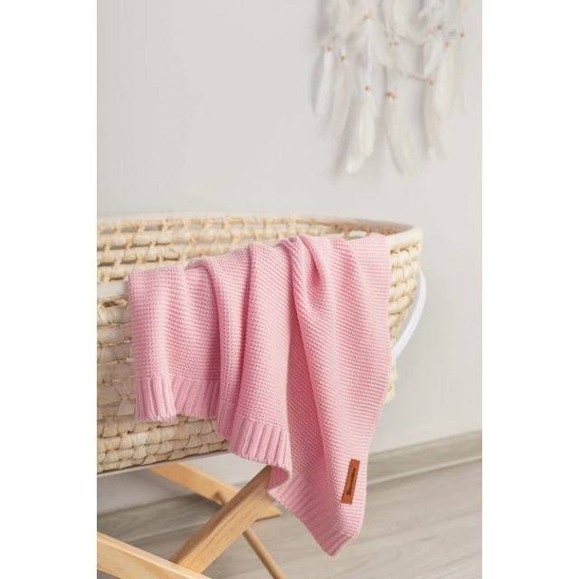Κουβέρτα Bamboo And Cotton Pink 100x80cm