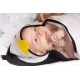 Penguin Bath Towel Water Friends White