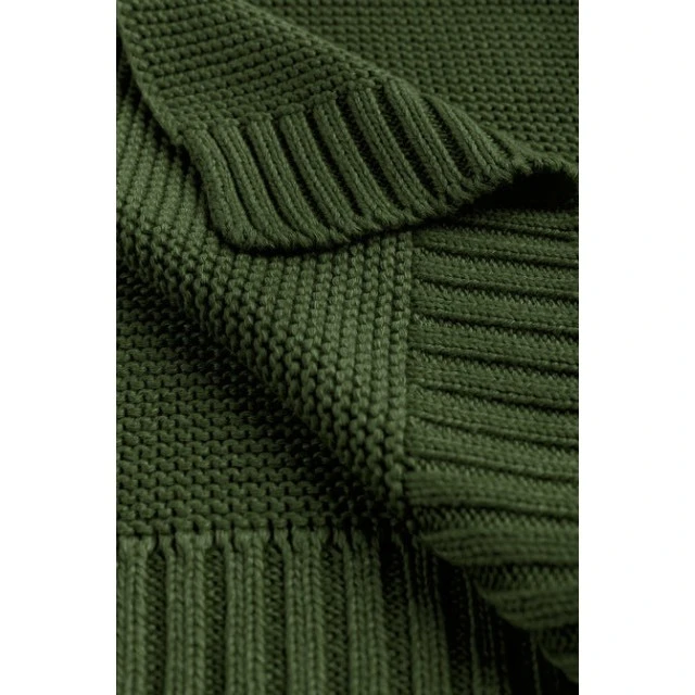 Κουβέρτα Bamboo And Cotton Green 100x80cm