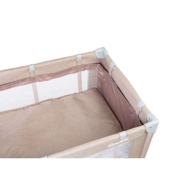 Πτυσσόμενη λεκάνη ταξιδίου 1 επιπέδου Basic Beige Caretero