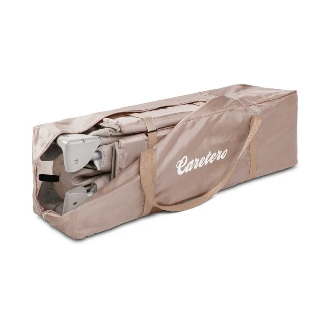 Πτυσσόμενη λεκάνη ταξιδίου 1 επιπέδου Basic Beige Caretero