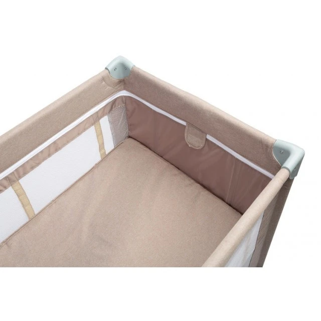 Πτυσσόμενη λεκάνη ταξιδίου 1 επιπέδου Basic Beige Caretero