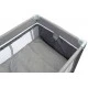 Πτυσσόμενη λεκάνη ταξιδίου 1 επιπέδου Basic Light Grey Caretero