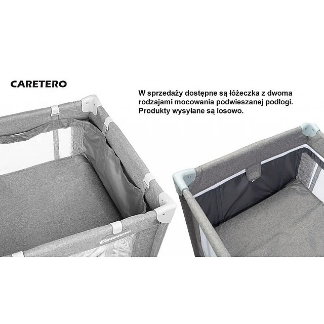 Πτυσσόμενο Bassinet Travel 1 Level Basic Navy Caretero