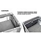 Πτυσσόμενο Bassinet Travel 1 Level Basic Navy Caretero