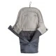 Τσάντα Winter Fleece Combi 3σε1 Γκρι/Γραφίτη