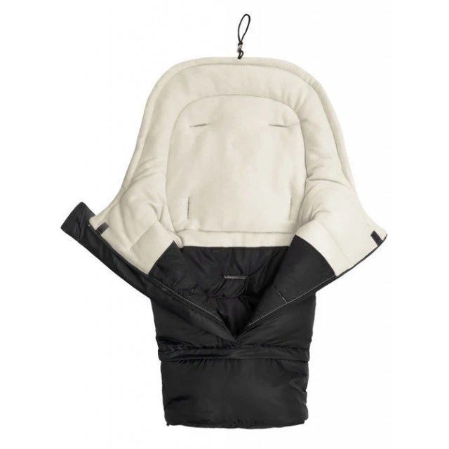 Τσάντα Winter Fleece Combi 3 σε 1 Μαύρο/Μπεζ