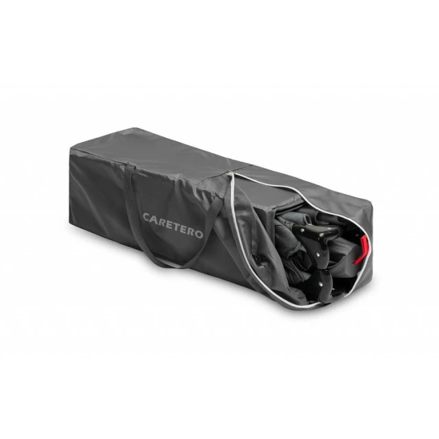 Πτυσσόμενη λεκάνη ταξιδίου 1 επιπέδου Basic Graphite Caretero