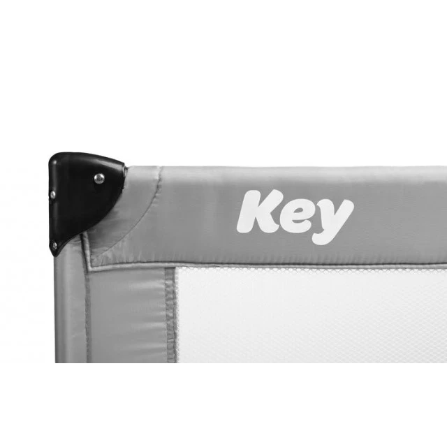 Πτυσσόμενη μπανιέρα ταξιδιού Key Grey Caretero