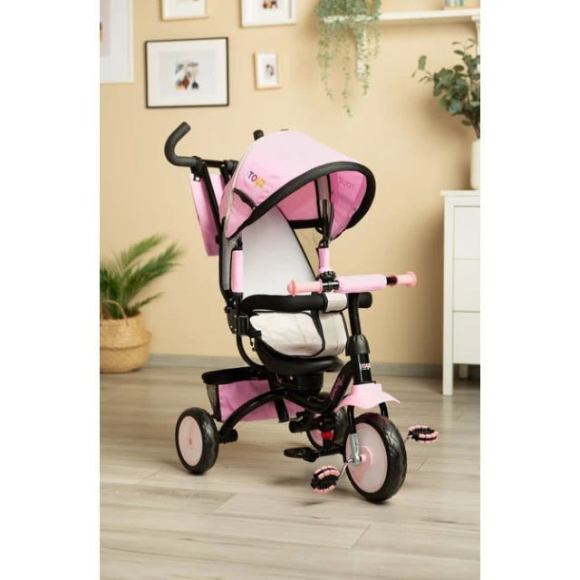 Τρίκυκλο με Γονικό Έλεγχο Timmy Pink Caretero Toyz