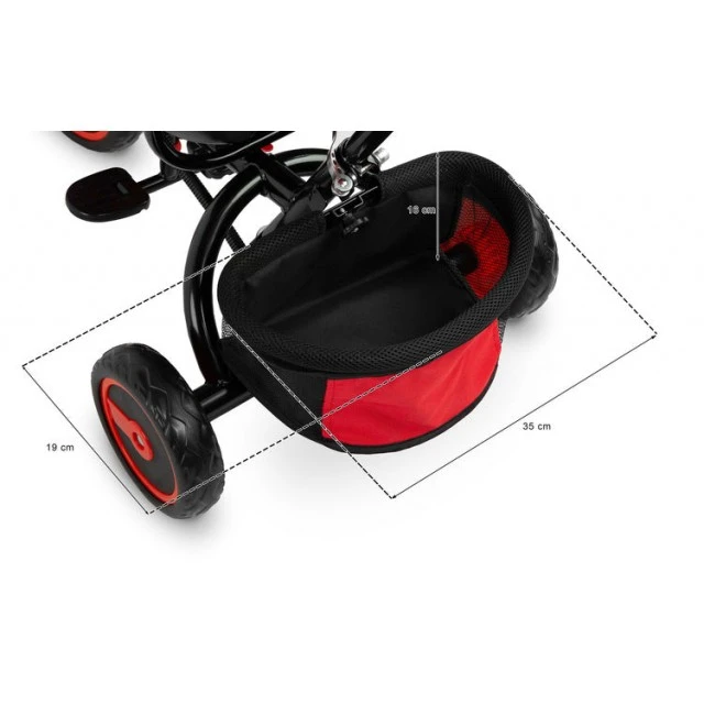 Τρίκυκλο με Γονικό Έλεγχο Timmy Green Caretero Toyz