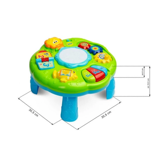 Εκπαιδευτικό Παιχνίδι - Μουσικό Τραπέζι Zoo Caretero Toyz