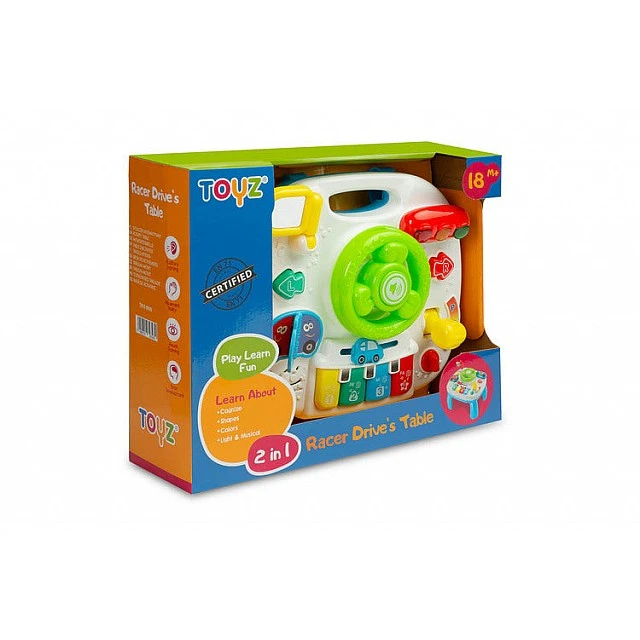 Εκπαιδευτικό παιχνίδι - Little Racers Drive’S Table Caretero Toyz