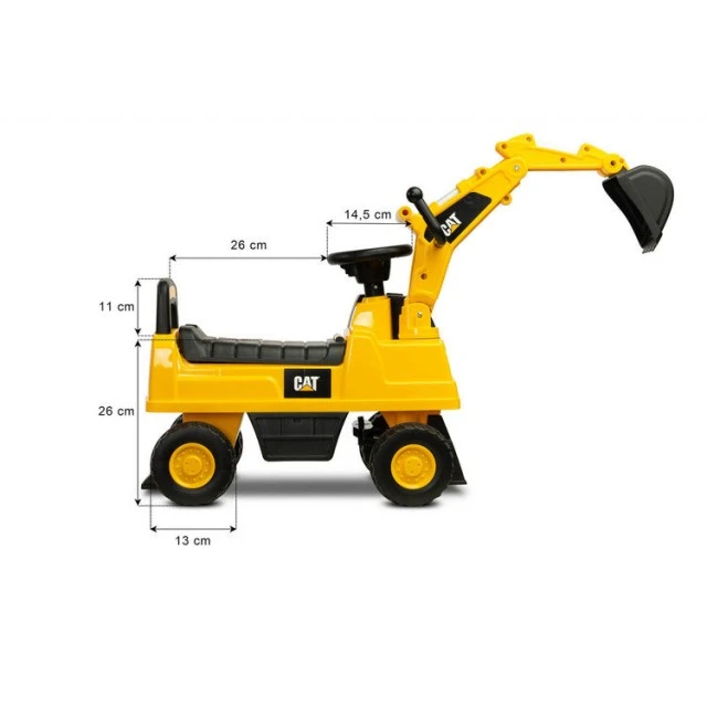 Caretero Toyz Excavator Ride On Toy