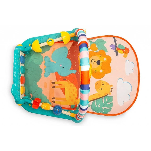 Γυμναστήριο Δραστηριοτήτων - Zoo Mat Turquoise Caretero Toyz