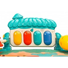 Γυμναστήριο Δραστηριοτήτων - Zoo Mat Turquoise Caretero Toyz