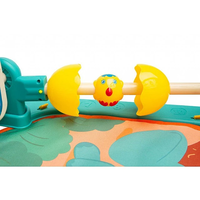 Γυμναστήριο Δραστηριοτήτων - Zoo Mat Turquoise Caretero Toyz