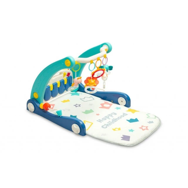 2σε1 Στράτα Με Μουσικό Υπόστρωμα Μπλε Caretero Toyz