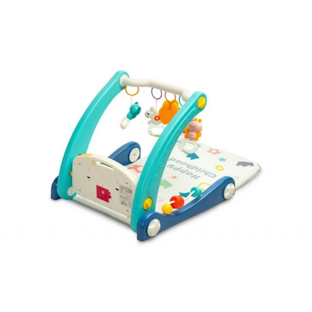 2σε1 Στράτα Με Μουσικό Υπόστρωμα Μπλε Caretero Toyz